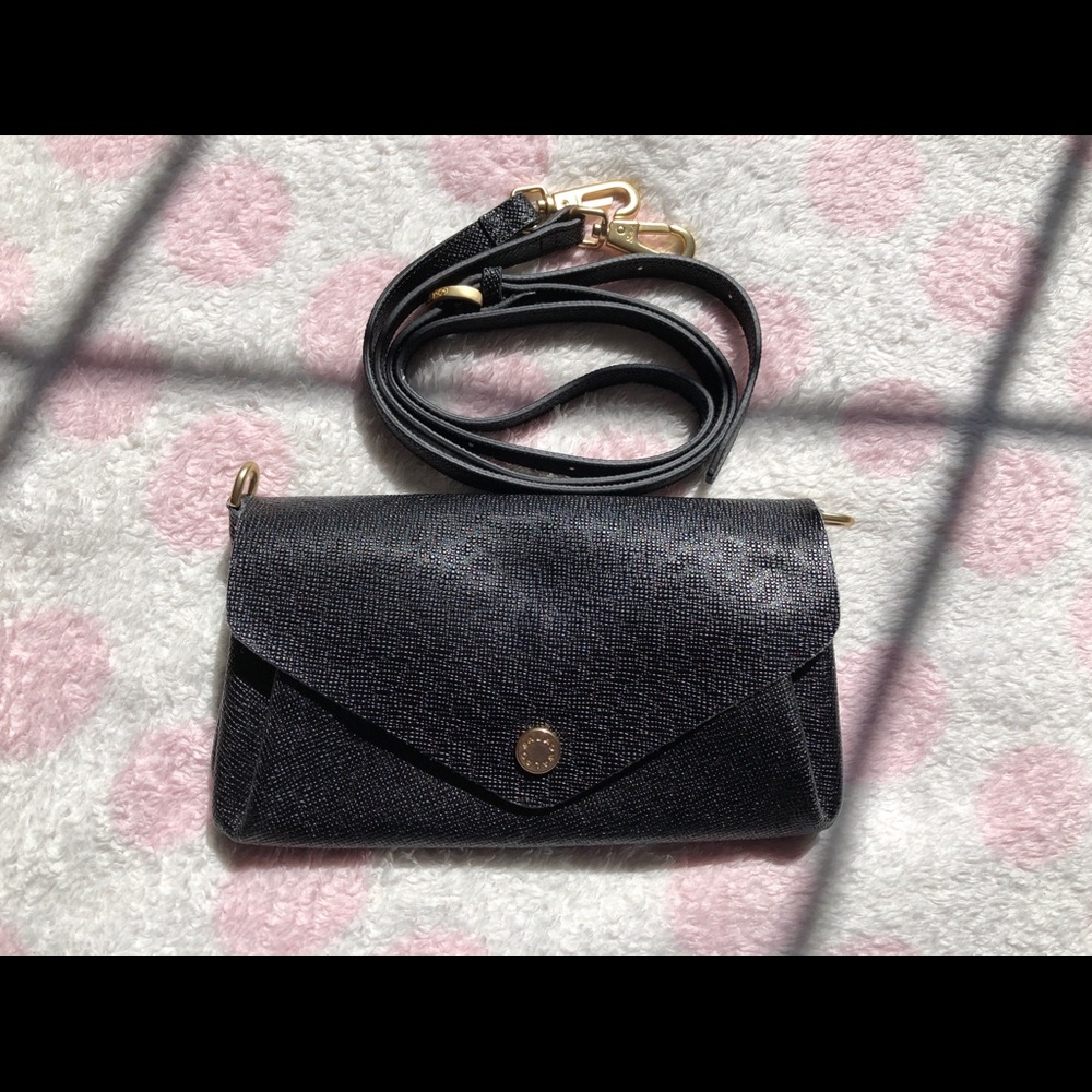 NWOT SALAD black Crossbody wallet